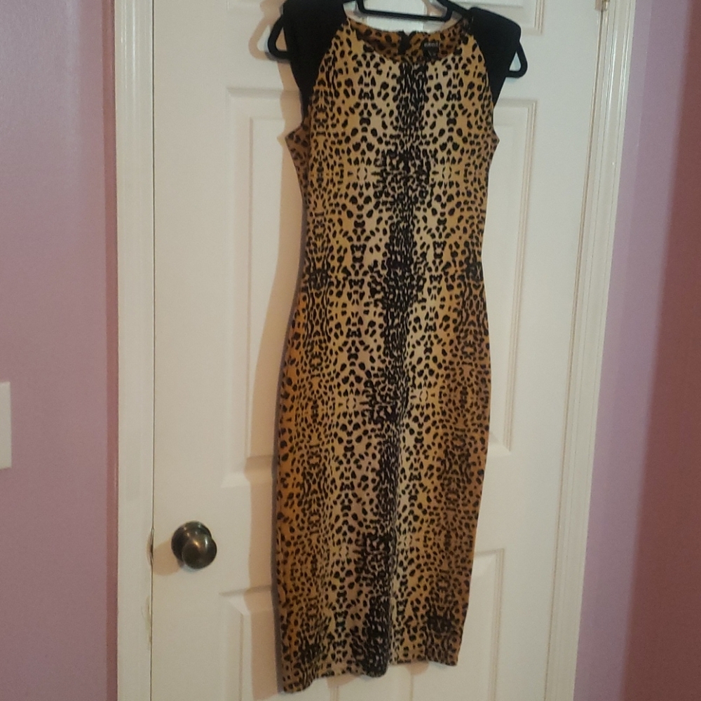 Buffalo David Bitton Cheetah print dress